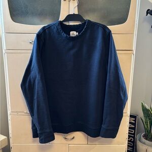 Flint and Tinder Sweatshirt Crewneck Pullover Navy Blue Mens XXL